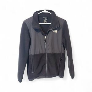 The North Face Girls XL (18) Denali Fleece Jacket – Black Full Zip Women’s XS–S